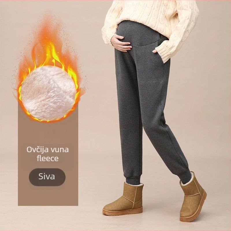 Trudničke legice za jesen-zimu, pamuk 90-95%, mikroelastičnost, toplo, jesen 2025