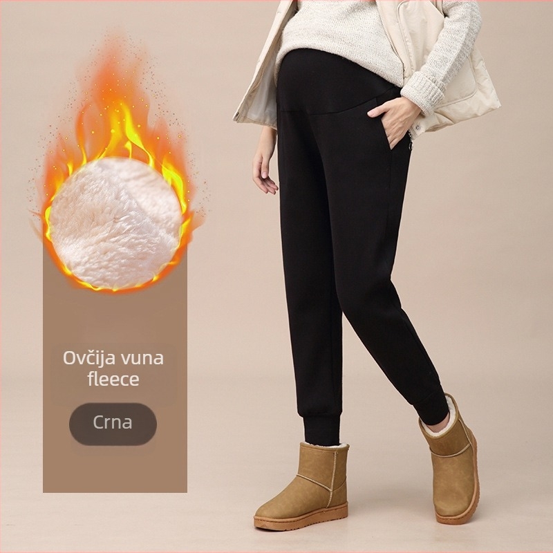 Trudničke legice za jesen-zimu, pamuk 90-95%, mikroelastičnost, toplo, jesen 2025