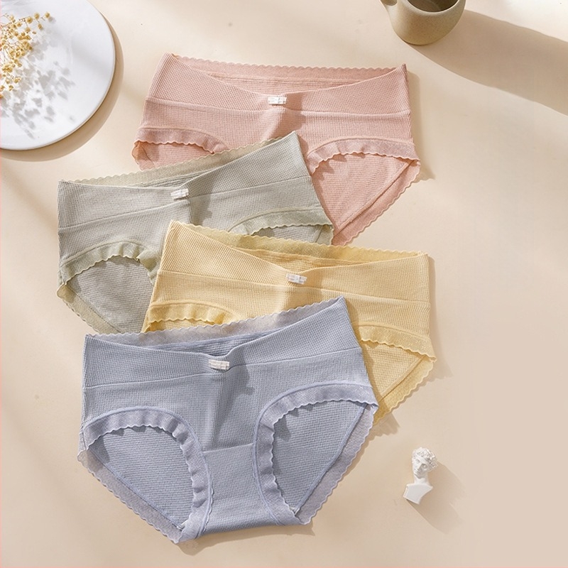 Trudničko donje rublje za žene — prozračno, antibakterijska prepona, visoka elastičnost, bezšivno, podrška trbuha, viskoza 90–95%
