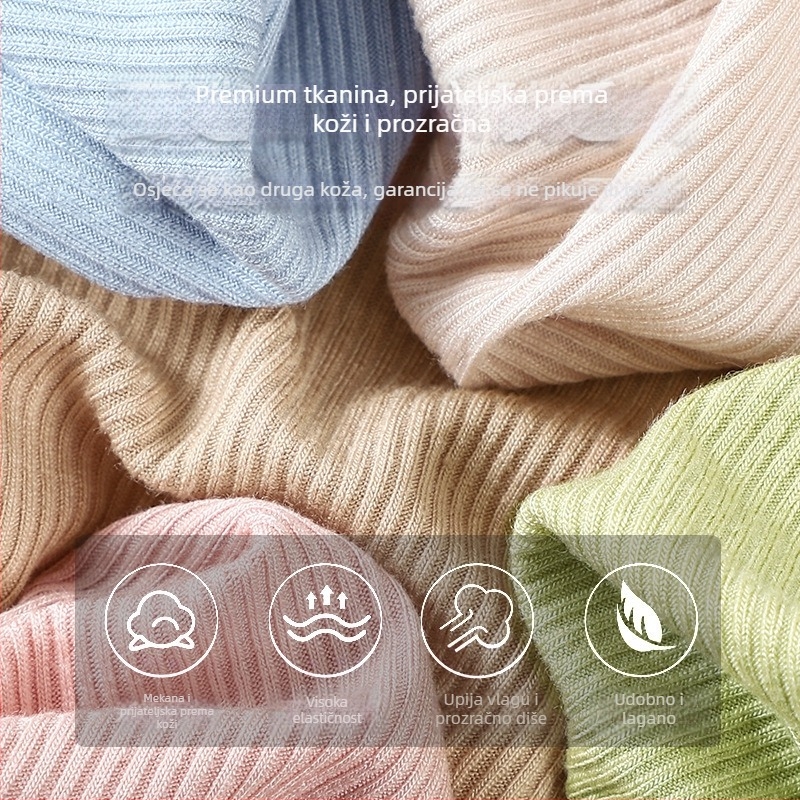 Trudničke gaćice od modalnog materijala, srednje visoki struk, pamuk podstava u preponi, podržavaju stomak, prozračné, brzo se suše