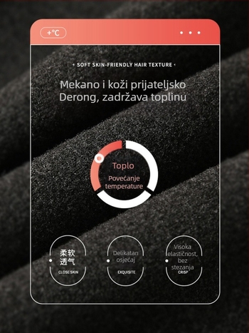 Trudničke legice s visokim strukom i podrškom za trbuh, uski kroj, 90-95% poliester, do 30% elastana, pogodno za jesen i zimu