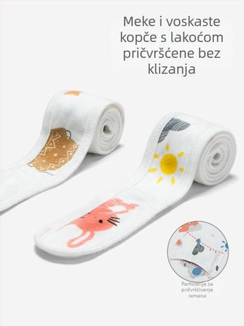 Candy Teddy dječja deka za zagrljaj — 100% pamuk, za novorođenčad, crtani motiv životinja, proljeće, jesen i zima