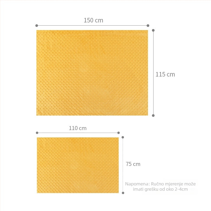 Deka za grljenje beba: 95% čisti pamuk, punilo od kemijskih vlakana, za bebe 1–3 godine, 425 g, za ljeto, proljeće, jesen i zimu