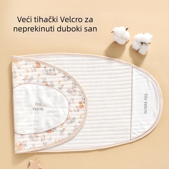 Strong baby pamučni wrap za novorođenče, pogodno za proljeće, jesen i zimu, dob 0-12 mjeseci