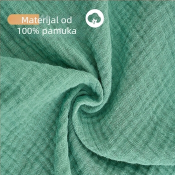 Šal za dojenje – višefunkcionalno pokrivalo za dojenje, tkanina od pređe, za bebe i djecu