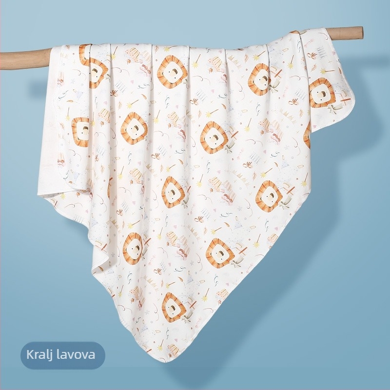 Banjwell Dekica za novorođenčad — 100% pamuk, lagana, za sve sezone, za bebe i malu djecu