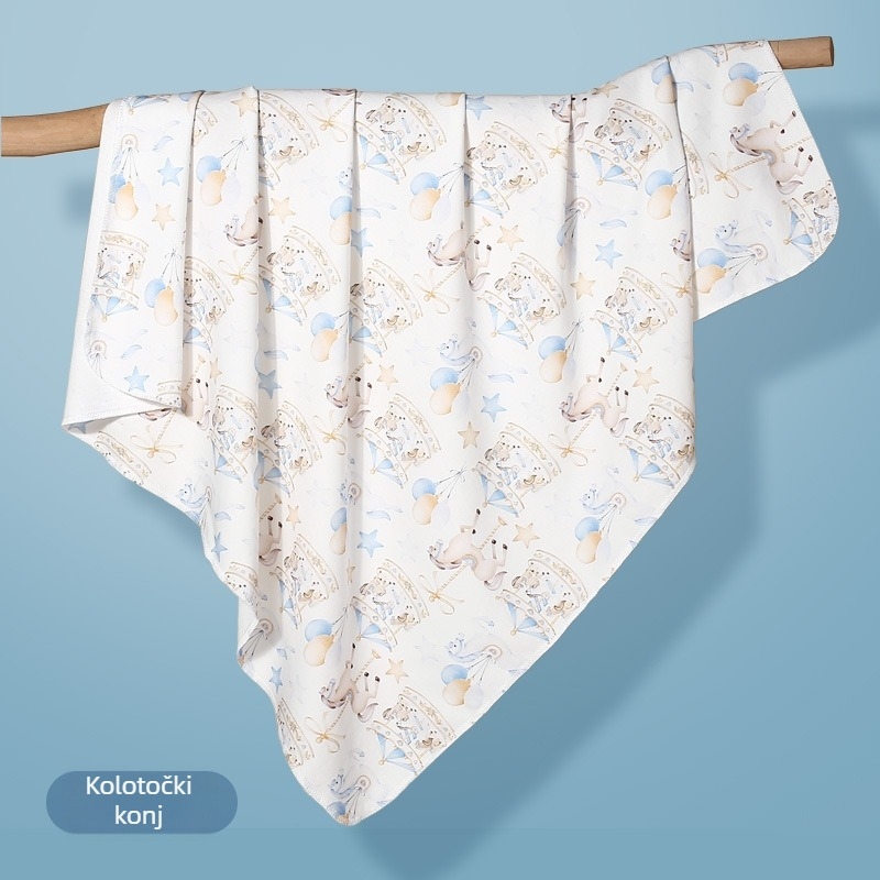 Banjwell Dekica za novorođenčad — 100% pamuk, lagana, za sve sezone, za bebe i malu djecu