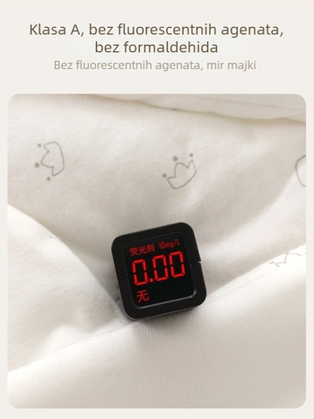 Dječja deka, 100% pamuk, za sve sezone, za novorođenčad, uzorak životinja/crtići (100% pamuk; za sve sezone; novorođenčad; životinje/crtići)