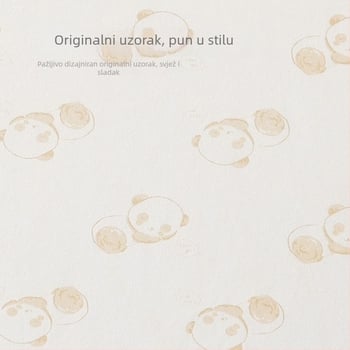 Zavijajuća deka za bebe – 100% pamuk, uzorak životinja, proljeće–jesen, sigurnosna razina A, za dojenčad i malu djecu