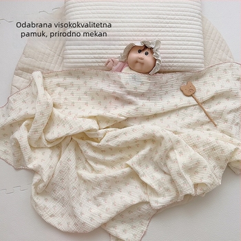 Bethmei Dječja deka od gaze – ljeto, lagana, 100–200 g, za novorođenčad i djecu predškolske dobi