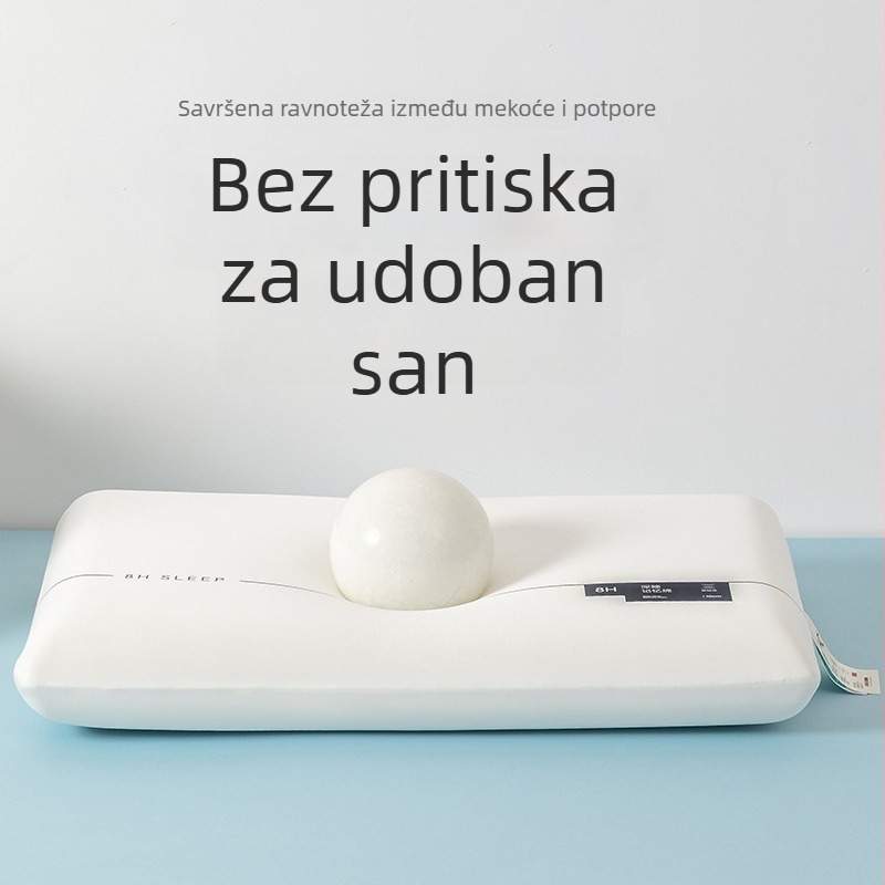 Jastuk od memorijske pjene - pravokutnog oblika, jezgra memorijske pjene, punilo poliuretanska pjena, navlaka od poliesterskog vlakna, 3D rezanje, jednostruka konstrukcija