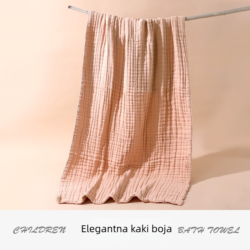 Dječji ručnik za kupanje, Qiannsha Set, 100% pamuk, nit 40, težina 300–400 g, prilagođavanje dostupno