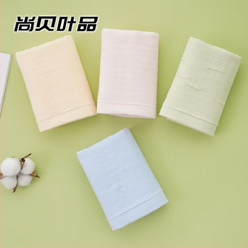 Dječji ručnik za lice od 100% pamuka, vlakna 32s, ravno tkanje, ispod 50 g