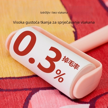 Pamuk gazasta krpa za lice, 32-count, bez dlačica, s kukom za vješanje, 50 g, apsorpcija 0–5 s, za djecu