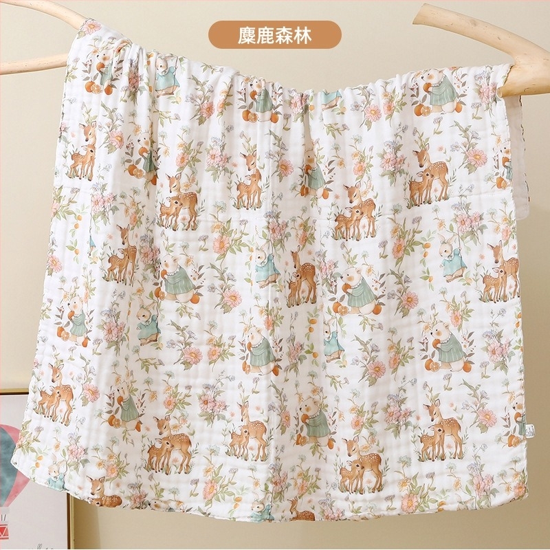 Dječji ručnik od gaze s karikaturnim uzorkom – sve sezone, 300–400 g, 40 vlakana, otisak