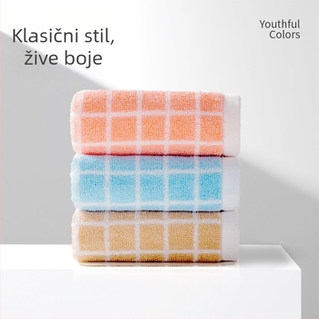 Dječji prugasti ručnik, 100% pamuk, 32s vlakno, 50–80 g, ručnik/ručnik za lice