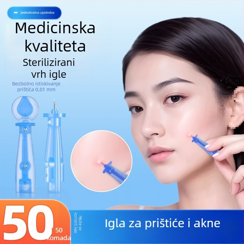 Igla za ekstrakciju prištića, jednokratna upotreba, nehrđajući čelik, šifra proizvoda z7NAR7rA, marka Druga