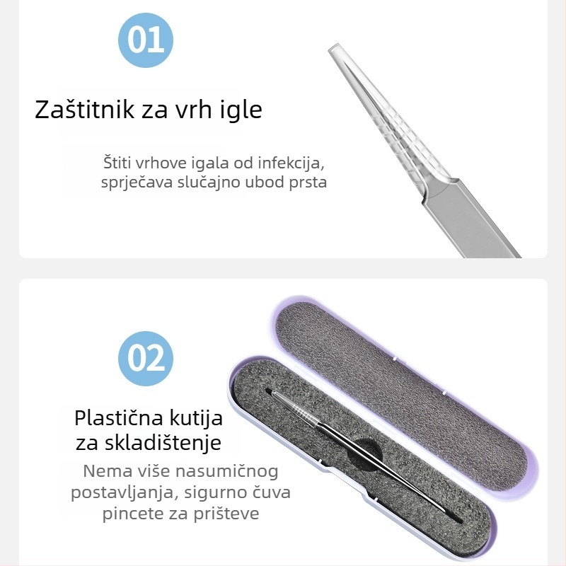 Nerđajući čelični klips za akne – beauty alat, marka Other, kategorija: Beauty alati, uvoz: Ne