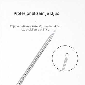 Etude set od 2 igle za akne, nehrđajući čelik, alat za čišćenje lica