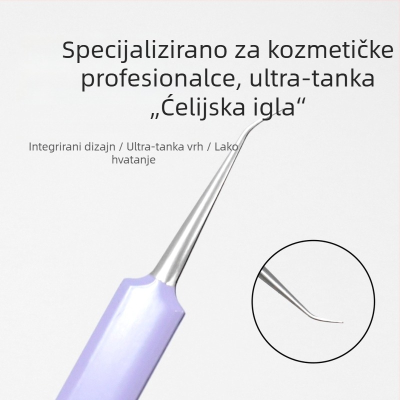 Etude set od 2 igle za akne, nehrđajući čelik, alat za čišćenje lica