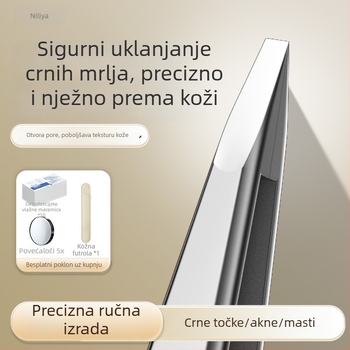 Nilia pinceta za mitesere – visoka preciznost, nehrđajući čelik, siguran alat za salon za pore i obrve