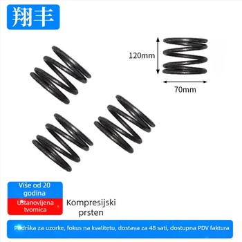 Pruža stlačna od opružnog čelika – modeli 3.0 i 0.7; opterećenje 100; granica kompresije 100