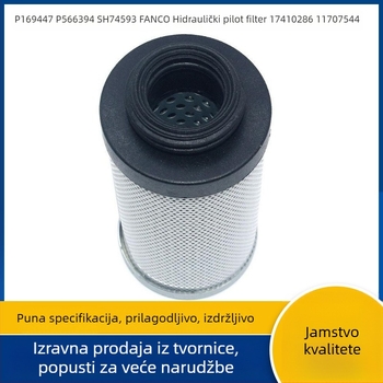 Hidraulički pilot filter element za Volvo dump kamion — Qiao qing; velika količina zagađenja; visoka razina zagađenja; materijal filtra