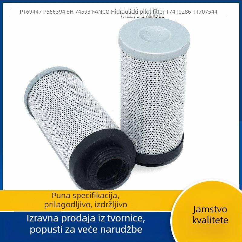 Hidraulički pilot filter element za Volvo dump kamion — Qiao qing; velika količina zagađenja; visoka razina zagađenja; materijal filtra