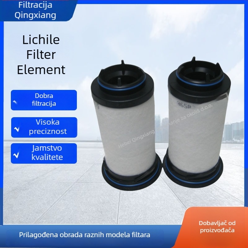 Filtrirajući element vakuumske pumpe za uljnu maglu – element filtera za uklanjanje nečistoća iz ulja, visoka toplinska otpornost, otpornost na koroziju, velika filtracijska površina