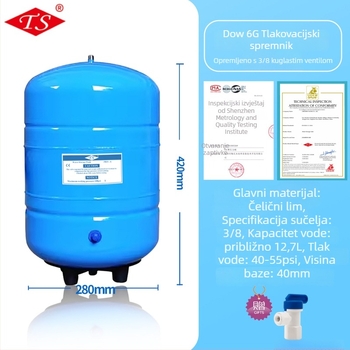 Pročišćivač vode s filtriranim elementom, Lu Yue, model 3.2G6G, dispenser za izravno piće vode