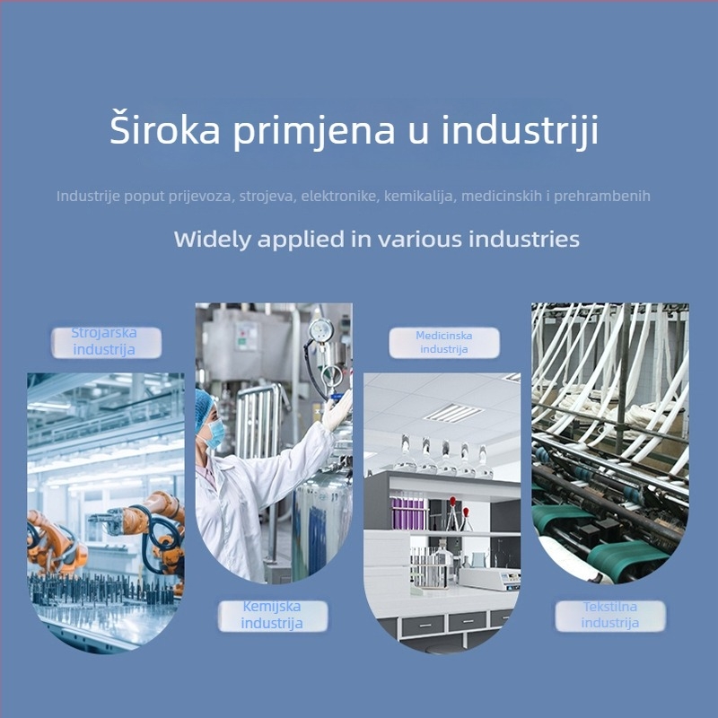 Učinkovit filter za prašinu, poliestarna mreža, sklopni filtrni element, model s E premazom, maksimalna radna temperatura 150