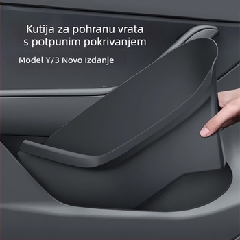 Kutija za pohranu na ploči Tesla Model Y/3 — Plastika, Vodootporna, Otporna na pritisak, S ručkom