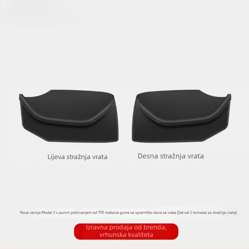 Kutija za pohranu na ploči Tesla Model Y/3 — Plastika, Vodootporna, Otporna na pritisak, S ručkom