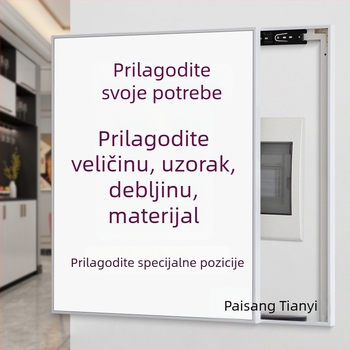 Prilagođena dekorativna slika kutije za mjerač – uokvirena apstraktna slika na platnu uljem u aluminijskom okviru, Inkjet ispis, pogodna za dnevni boravak, spavaću sobu, studij, restoran