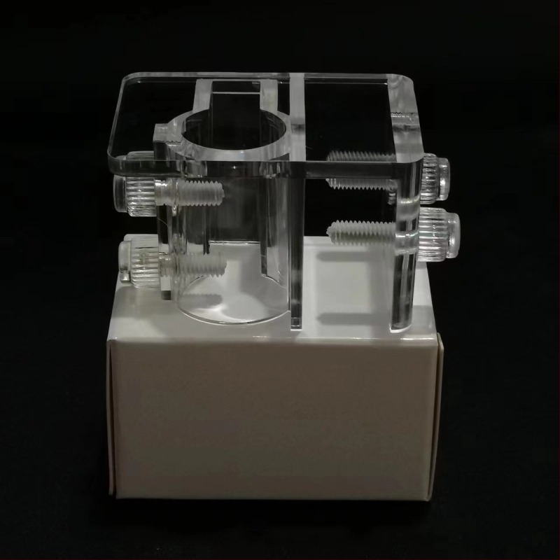 Akrilni držač za fiksiranje ulaznih i izlaznih vodovodnih cijevi u akvariju – klip za cijev za hranjenje, Mu Fan, oprema za akvarij