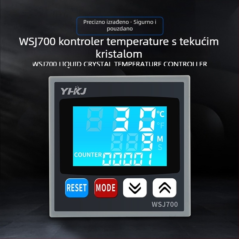 WSJ700 termostat za visoku snagu upravljanja temperaturom, prilagodljiv, digitalni prikaz, inteligentni automatski konstantni nadzor temperature, 220V, otvorena ugradnja
