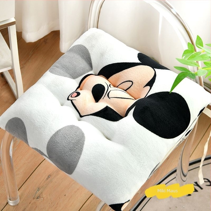 Jastuk za stolicu, pliš materijal, EPE punilo, crtani motiv, moderan minimalistički stil, pogodan za dnevni boravak, spavaću sobu, studij i ured