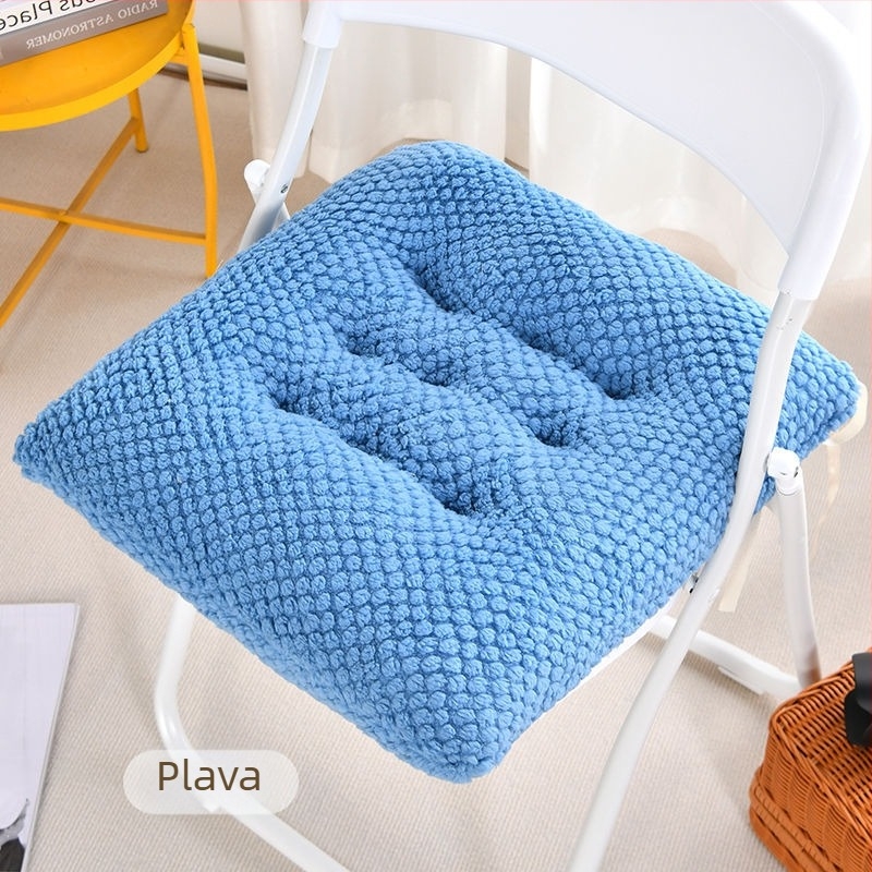 Jastuk za stolicu, pliš materijal, EPE punilo, crtani motiv, moderan minimalistički stil, pogodan za dnevni boravak, spavaću sobu, studij i ured