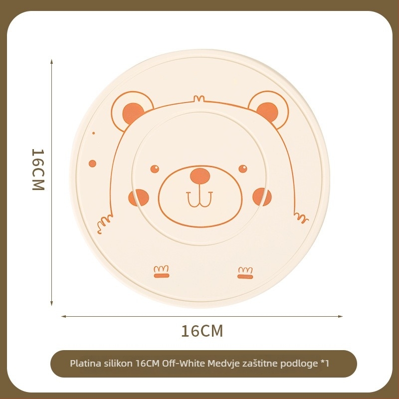 Silikonska podloga za stol – kružnog oblika, moderni minimalistički stil, premium kvaliteta