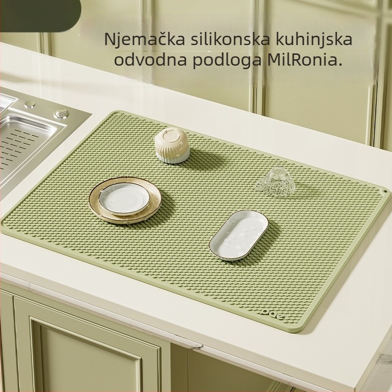Silikonska kuhinjska podloga – protuklizna, otporna na visoke temperature, kvadratnog oblika, premium kvalitete