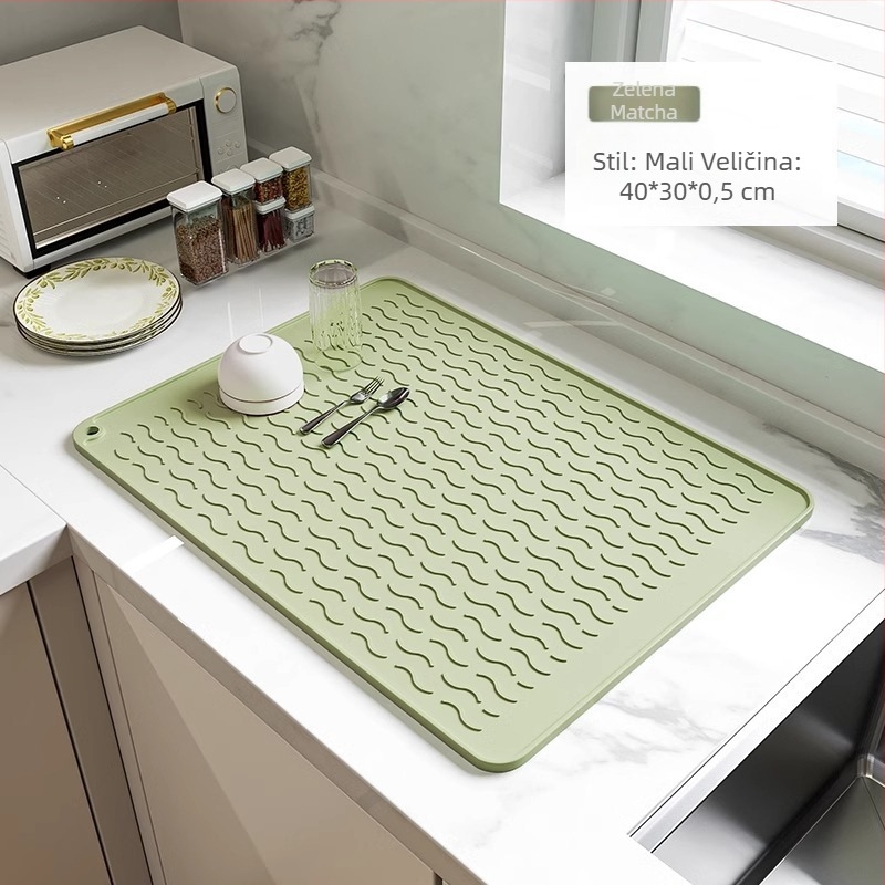 Silikonska kuhinjska podloga – protuklizna, otporna na visoke temperature, kvadratnog oblika, premium kvalitete
