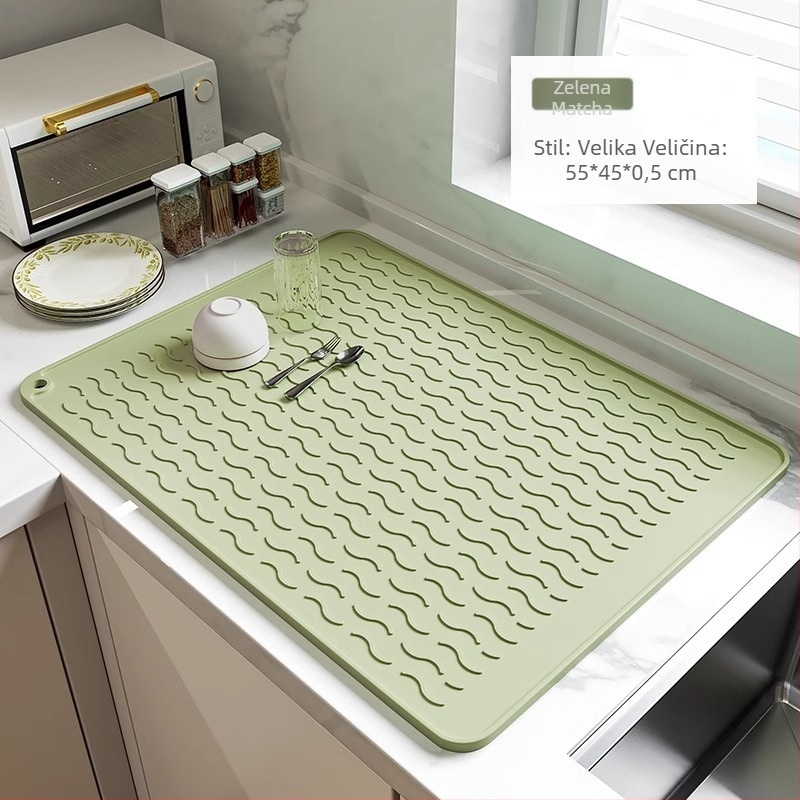 Silikonska kuhinjska podloga – protuklizna, otporna na visoke temperature, kvadratnog oblika, premium kvalitete