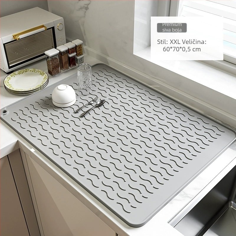 Silikonska kuhinjska podloga – protuklizna, otporna na visoke temperature, kvadratnog oblika, premium kvalitete