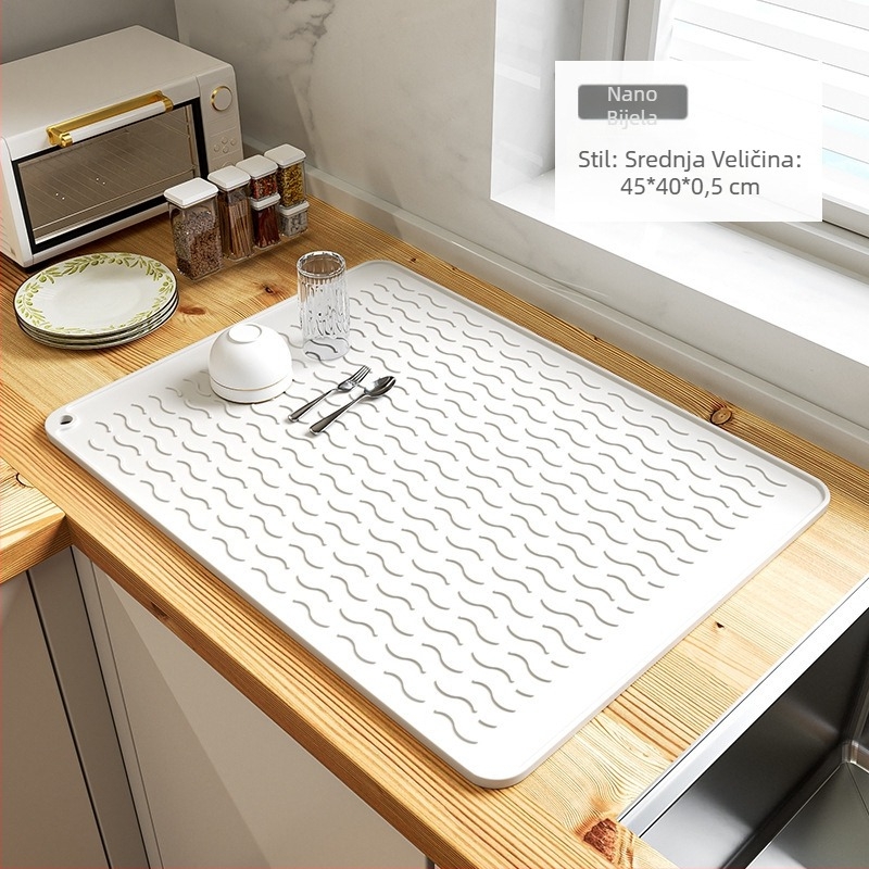 Silikonska kuhinjska podloga – protuklizna, otporna na visoke temperature, kvadratnog oblika, premium kvalitete