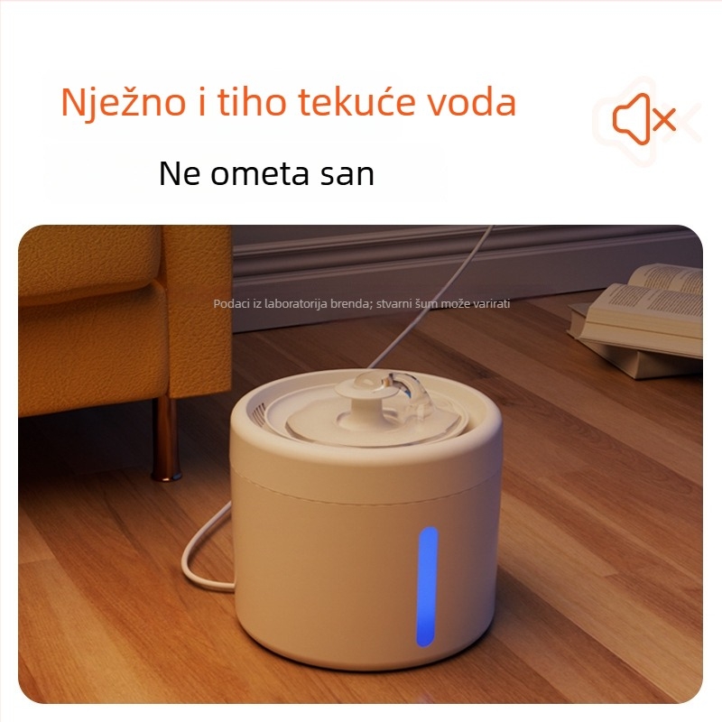 Little beast Fountain serija – pametni Dispenser za vodu za kućne ljubimce, tiho, cirkulirajuća filtrirana voda, odvojiv, pogodan za mačke i pse, masa 0,67 kg