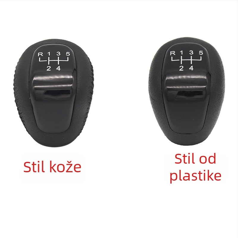 Držač ručice mjenjača – kožna navlaka, plastično jezgro; DOMENICA, za Opel Buick Excelle, kompatibilno s 5 brzina