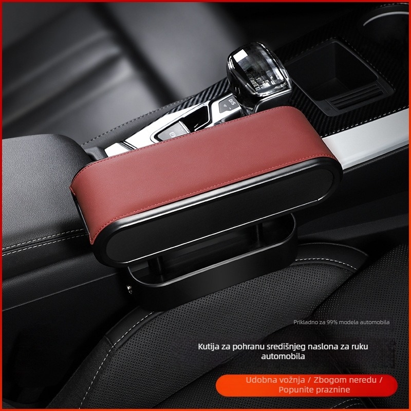 Plastična podložnica za pretinac naslona za ruku automobila, model 009, kompatibilna s /99, univerzalno podesivi poklopac