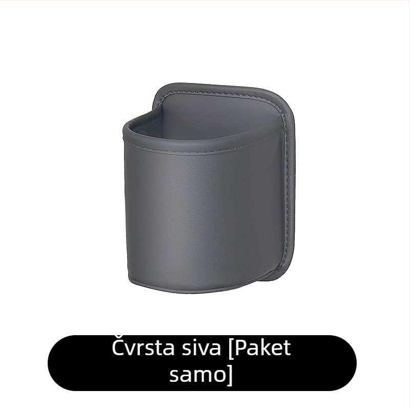 Bočni organizator vrata automobila, kožni, držač za čašu i izolirani držač za bocu, standardni kapacitet
