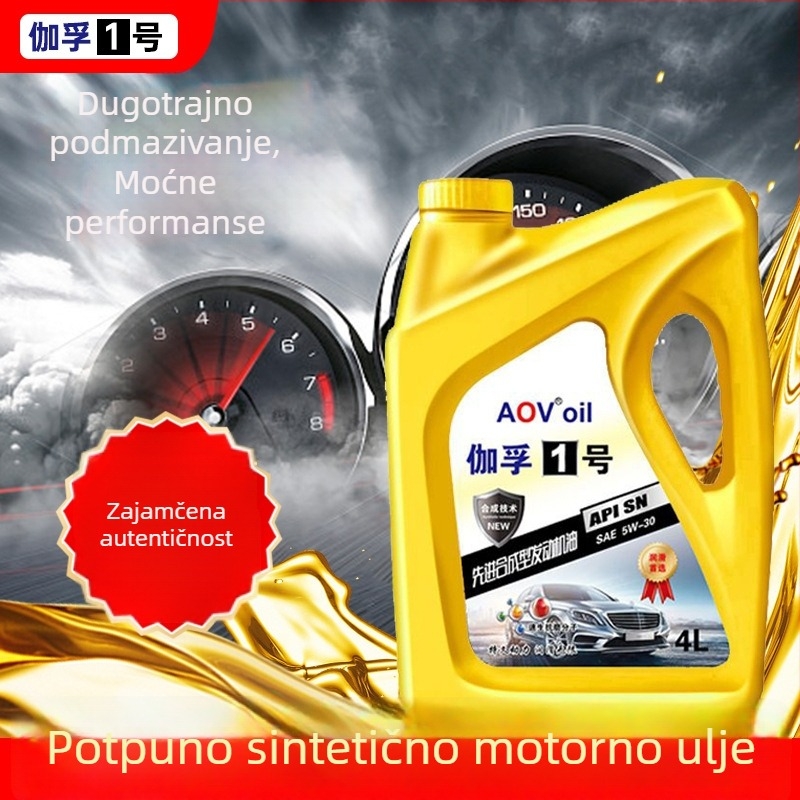 Gafu potpuno sinteticko motorno ulje za osobne automobile SN 5W-30 sve sezone API SN