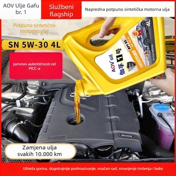 Gaffu potpuno sintetičko motorno ulje za automobile – API SN, viskoznost 5W-40, SAE 5W-30